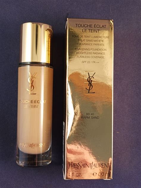 ysl awakening foundation cool sand|YSL makeup line.